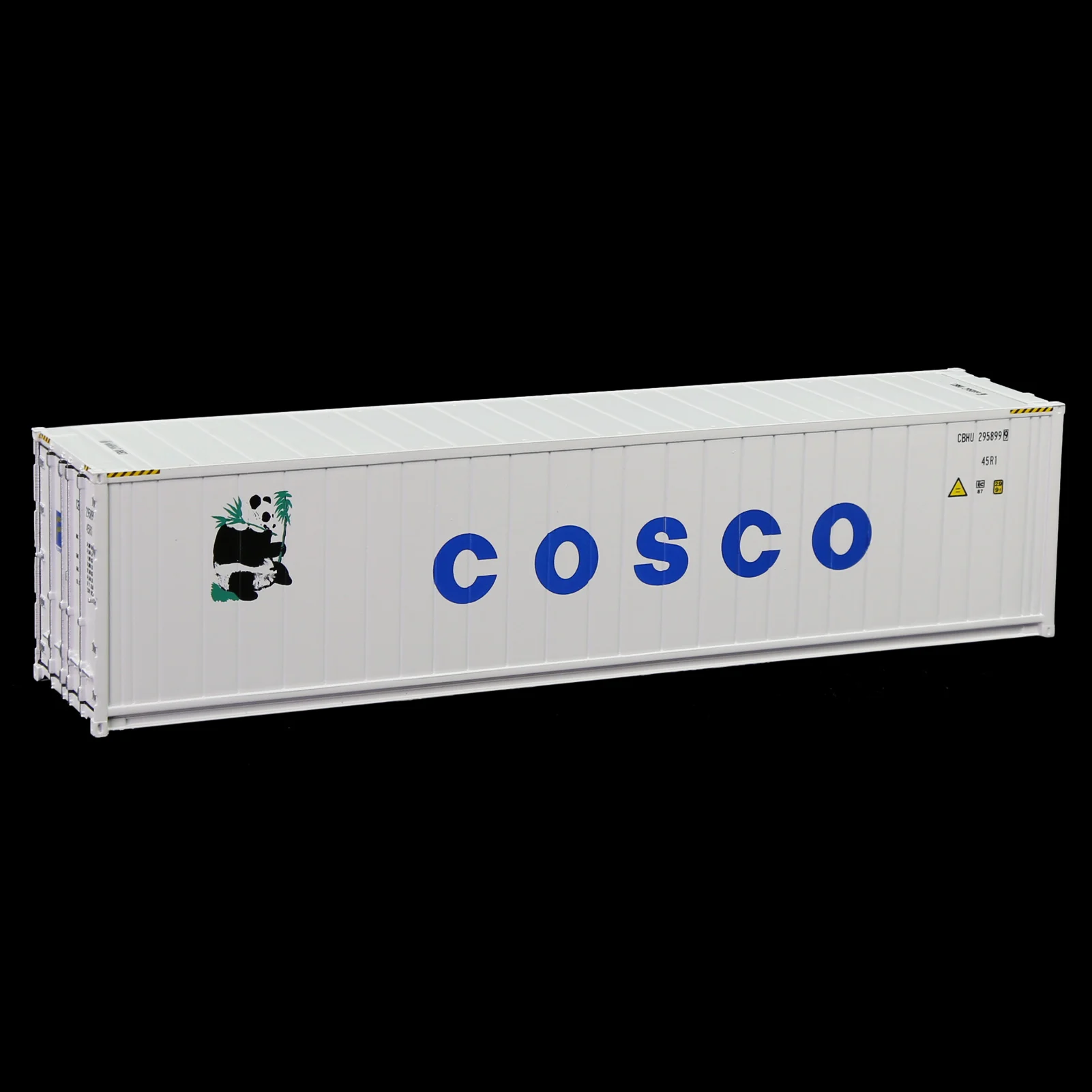 HO Scale 40ft Hi-Cube Reefer 1:87 40' Refrigerator Container Freight Cars Cargo Box C8722