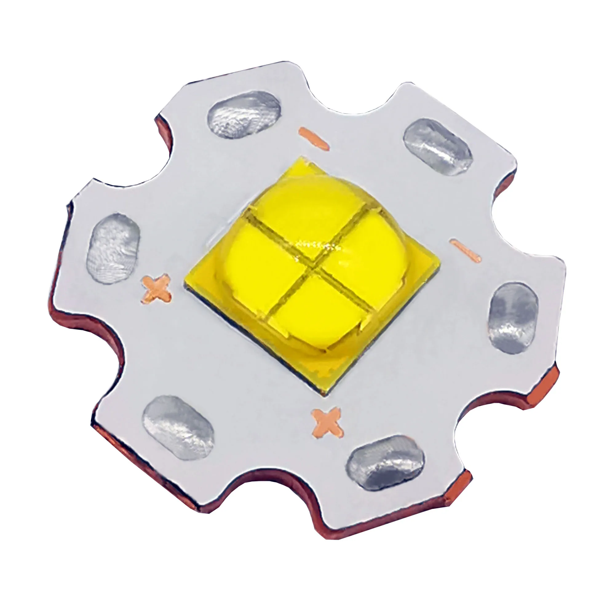 

20W DC12-13V 1500mA XHP70 LED COB 20W CREE 5500-6000K For LED Flashlight Car Light Source DIY With 20mm Copper Plate