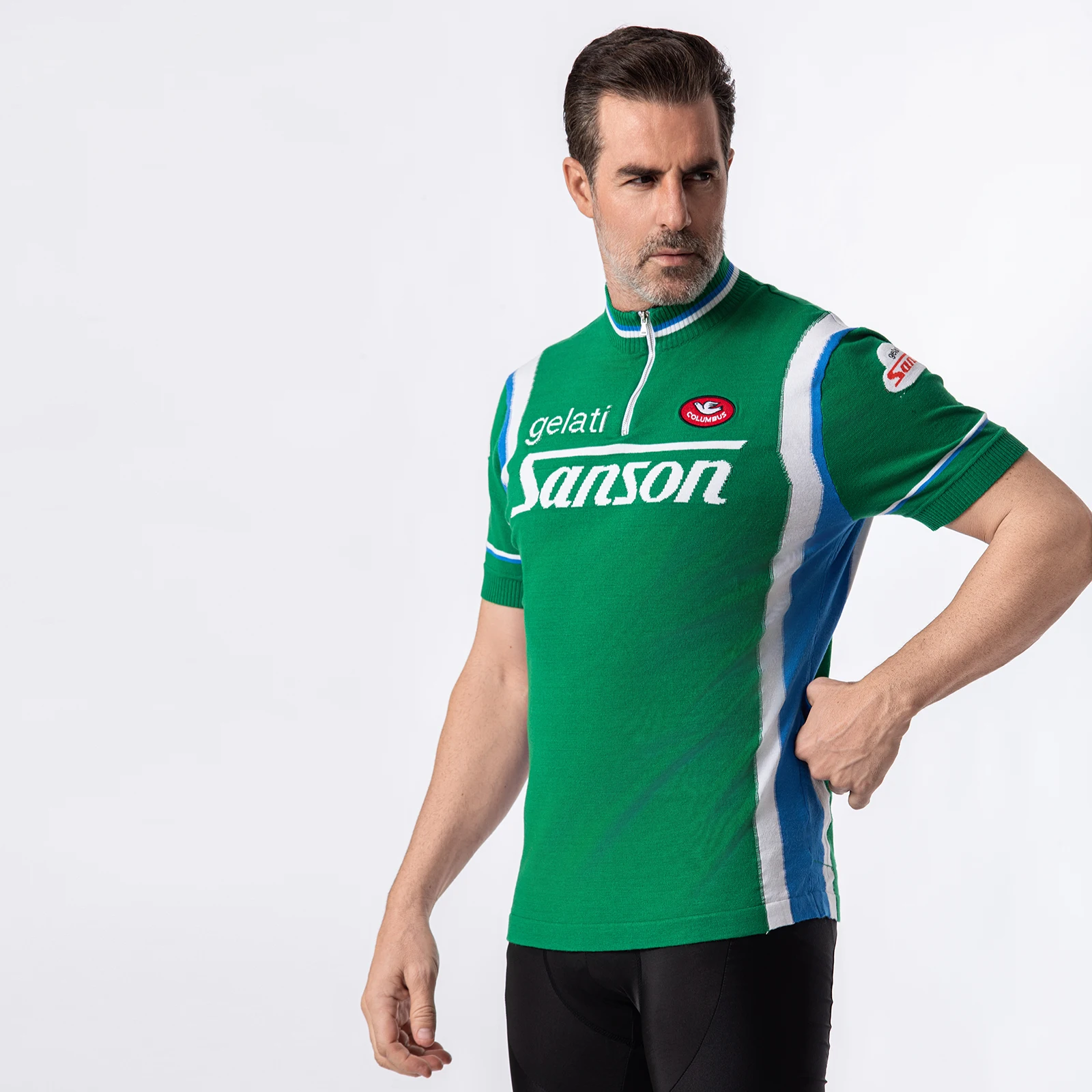 Gelati Sanson Merino Wool Retro Cycling Jersey AliExpress