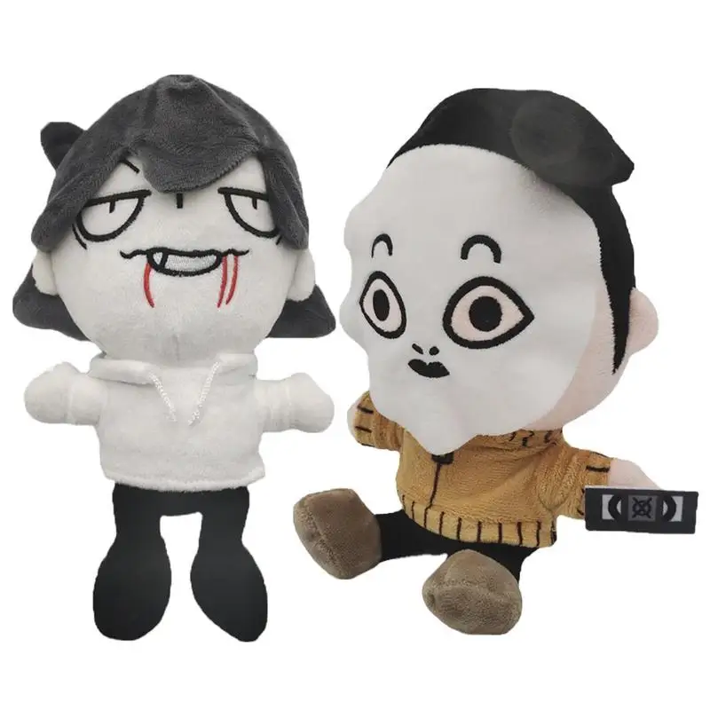 Stuffed Plush Toy Jeff The Killer 2.0 Plush Toy Horrible Decorate Toy Soft Huggable Plush Pillow For Kid Birthday Christmas Gift hnhf color block warm women adult casual linen decorate scarf 90cm scarves valentine s day christmas gift