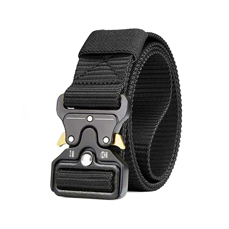 Genuine Tactical Belt Quick Release Outdoor Military belt Soft Real Nylon Sports Accessories Men And Women Black Belt mens nylon webbing belts canvas casual fabric tactical belt high quality accessories military jeans army waist strap hb041