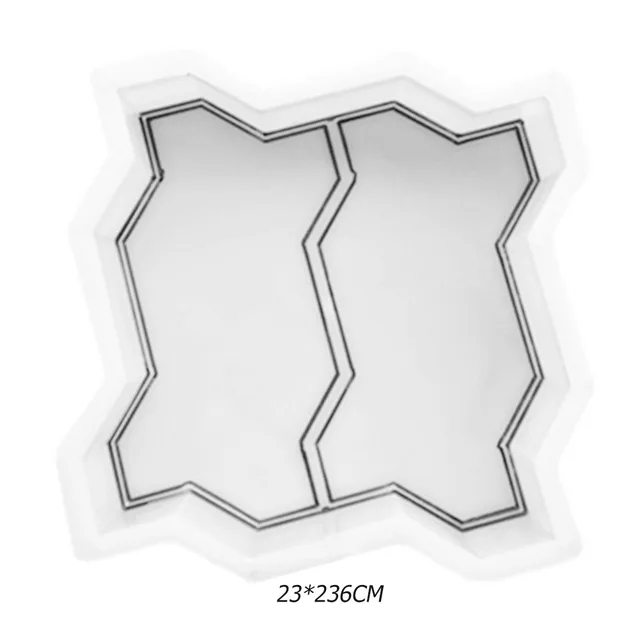 Kerti Járda Penész Diy Séta Manuálisan Útutazó Út Útburkoló Gyártó Tégla Faragószerszámok Kőbeton - Image 5