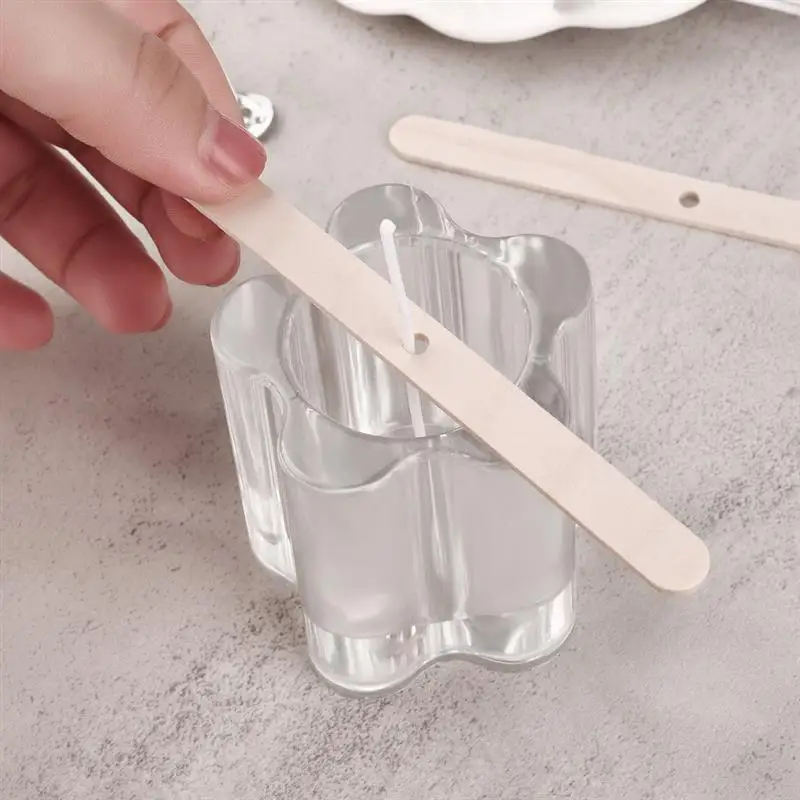 50/100Pcs Kerze Dochte Gewachste Baumwolle Set Rauchfreien Wachs Kern DIY Soja Wachs Kern Wachs Dochte Für kerzen Machen Liefert – Detail 10