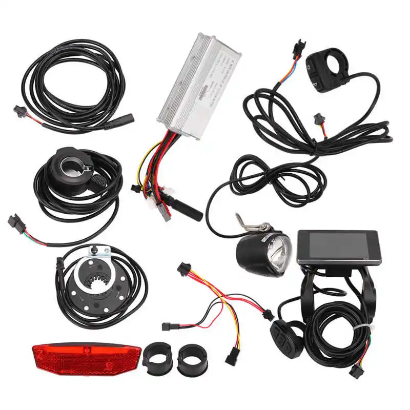 25A Motor Controller Kit With M6 Display Panel Thumb Throttle Electric