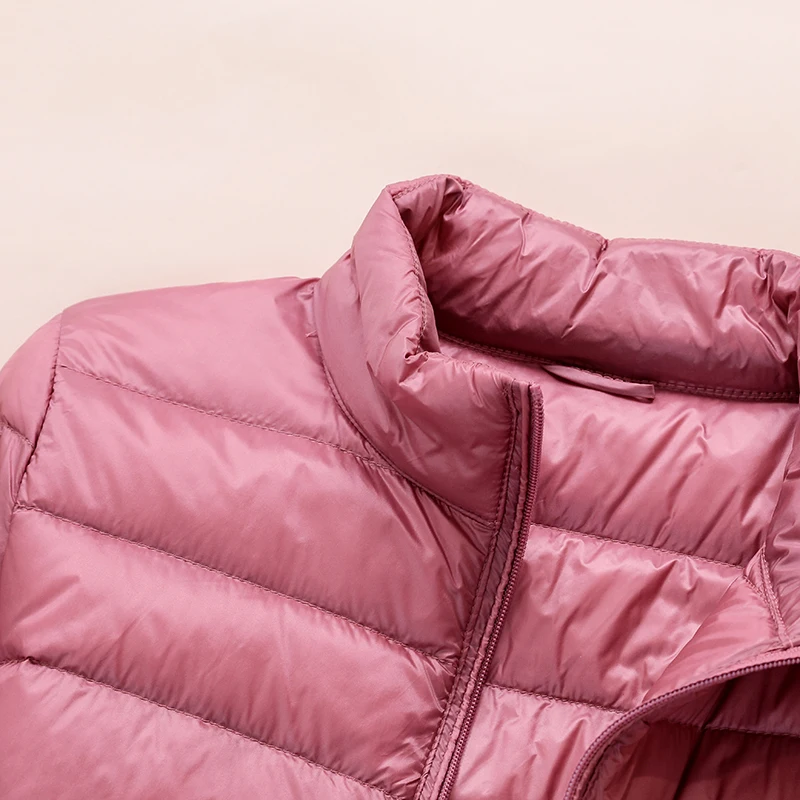 Packable Down Jackets Women Ultralight Camping Trekking Waterproof Winter Coat Outdoor Windproof Warm Puffer Jacket