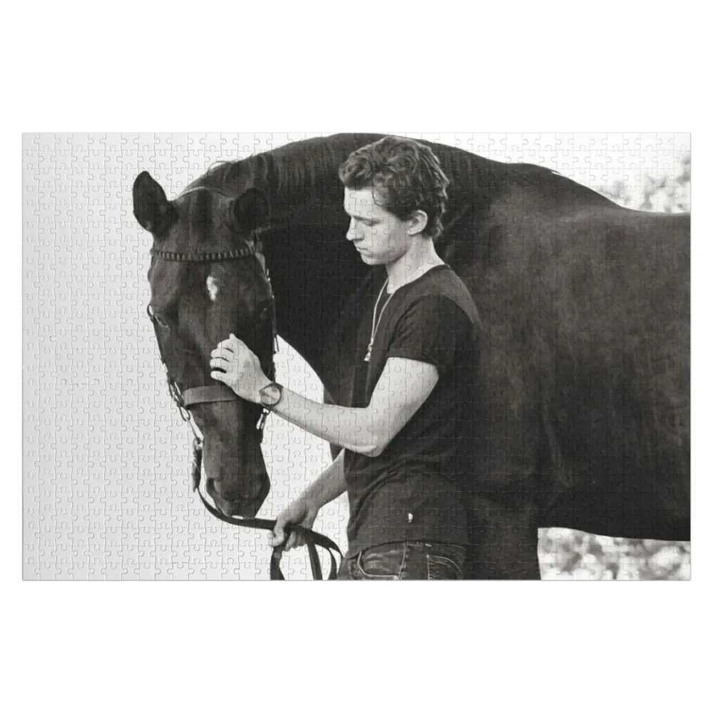 black horse tom holland Jigsaw Puzzle Jigsaw For Kids Personalize Woodens For Adults Puzzle machine car mechanic driver engine tools auto truck lover jigsaw puzzle with personalized photo woodens for adults puzzle