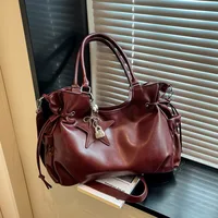 Sac fourre-tout Design de marque à la mode, nouveau sac à bandoulière rétro décontracté de grande capacité, sacs légers de luxe haut de gamme pour femmes 4
