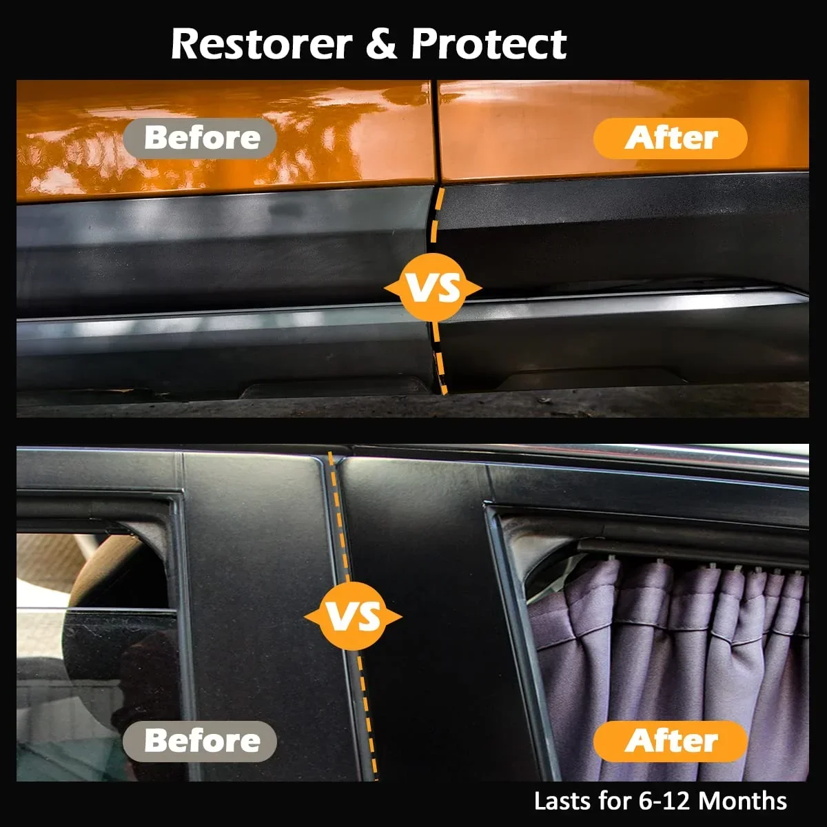 Car Plastic Restorer Crystal Coating Agent Wax