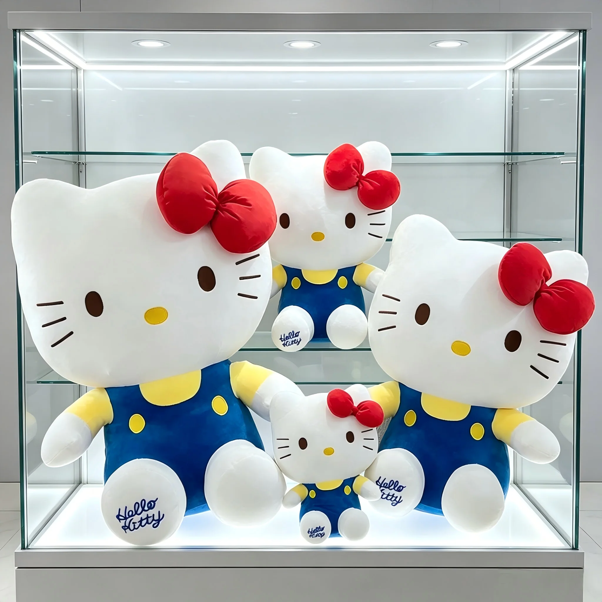 10CM-40CM 미스터리 선물 상자 산리오 헬로키티 러브 플러시 인형 귀여운 컬렉션 에디션 봉제인형 파티 발렌타인데이 선물