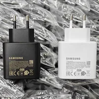 SAMSUNG 45 Вт Зарядное устройство типа C Оригинальный адаптер Samsung S24 Ultra PD USB C Samsung Galaxy S23 S22 S21 Ultra Super Charge Zflip 5 — изображение 2