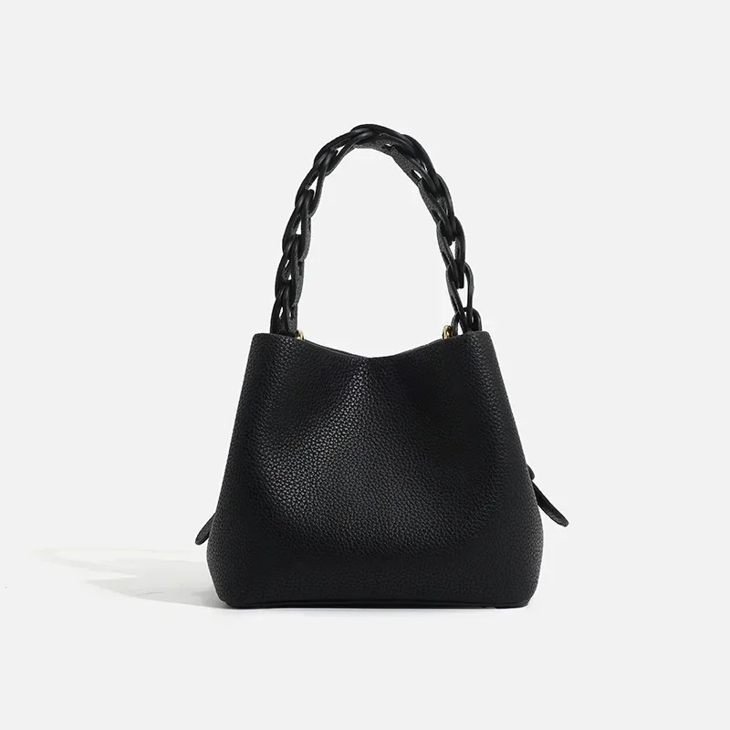 حقيبة يد نسائية فاخرة من FeelSimple، حقيبة كتف صغي...