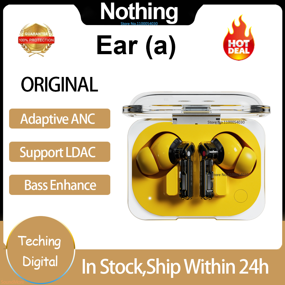  Nothing Ear 1 True Wireless Earbuds | Nothing Ear 1 Black Edition 