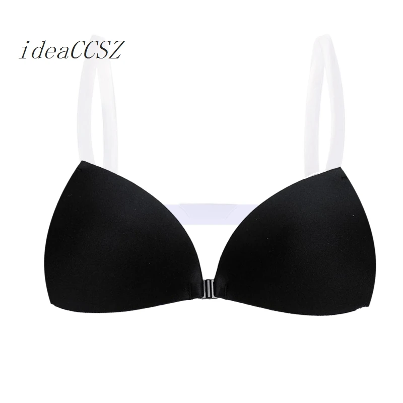 Silicone Alley Sexy Invisible Strapless Push-Up Bra / Nude Clear