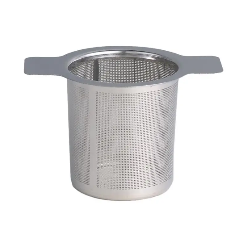 Tea Infuser with Handle Stainless Steel Tea Diffuser Fine Mesh Filters Hanging On Teapots Mugs To Steep Loose for Hot Pot