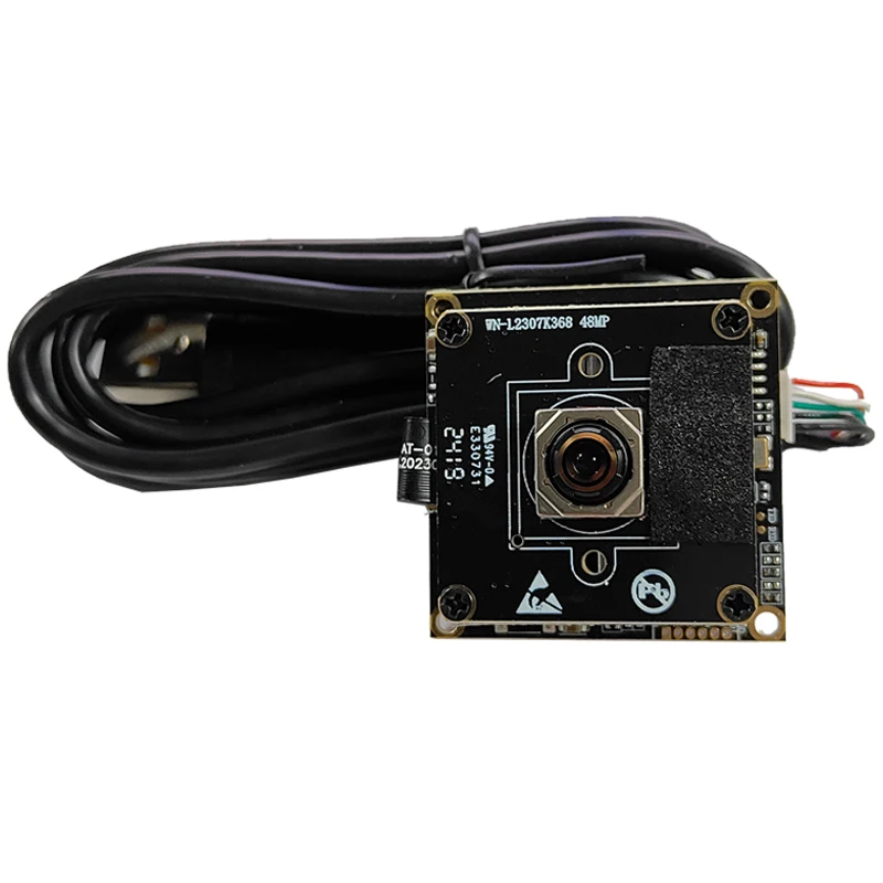 48MP USB Camera Module 200ms Fast Autofocus USB Camera with 79 Degree Lens Industrial Webcam Board 8000 * 6000 for La