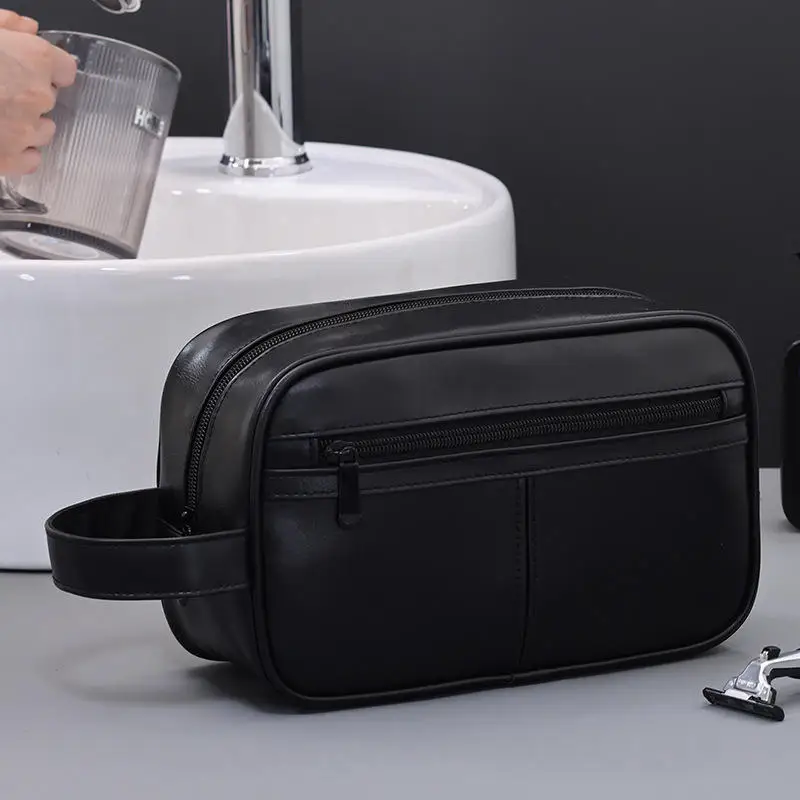 Men's Luxury Vintage Hanging Toiletry and Cosmetic Organizer
