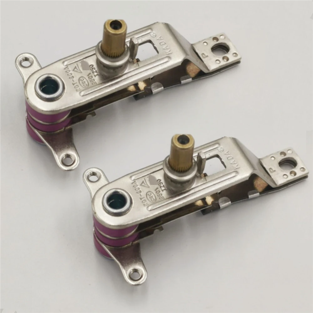 Household Electric Iron Thermostat Thermal Control Silver Tone White AC 250V 10/12A 45 Celsius