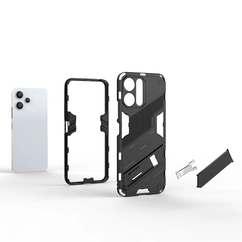 COFI Anti Shock Armored Kantenschutz Hülle Case kompatibel mit Xiaomi Redmi  12 4G transparent, Backcover, Xiaomi, Redmi 12 4G, Transparent