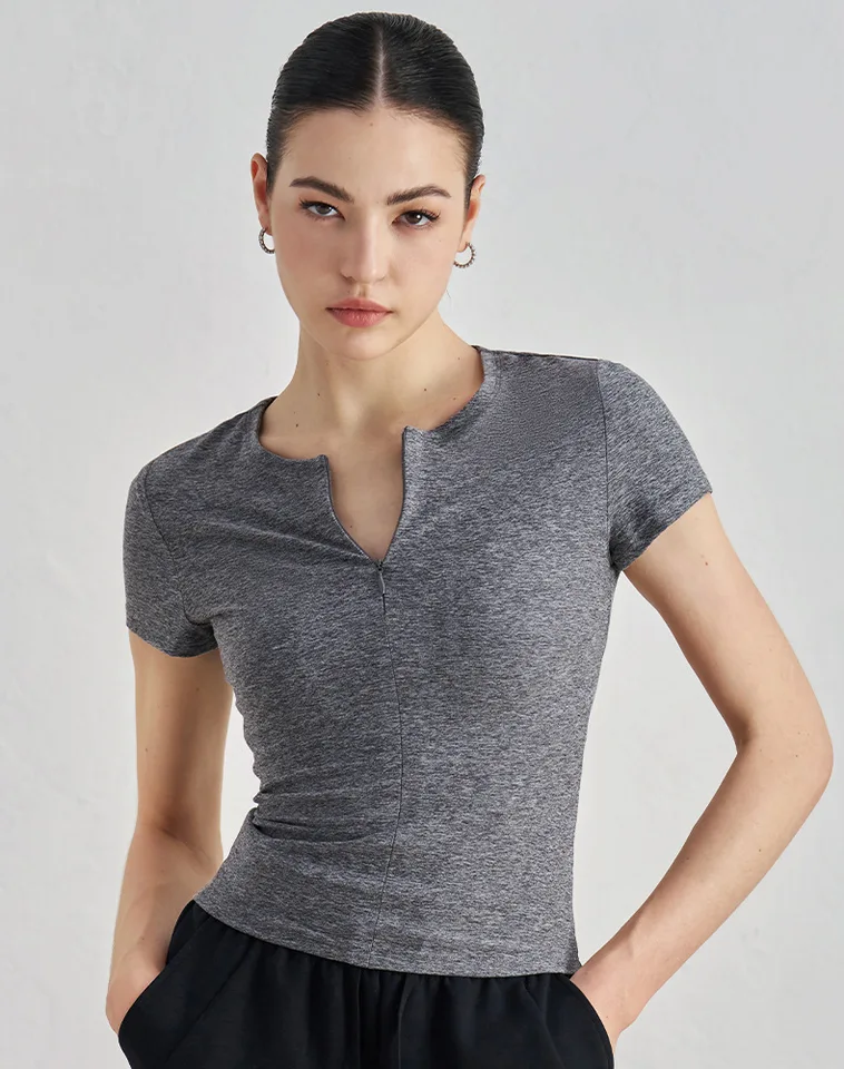 Tee-shirt À Manches Courtes Femme Crop Top Sportswear NIKE