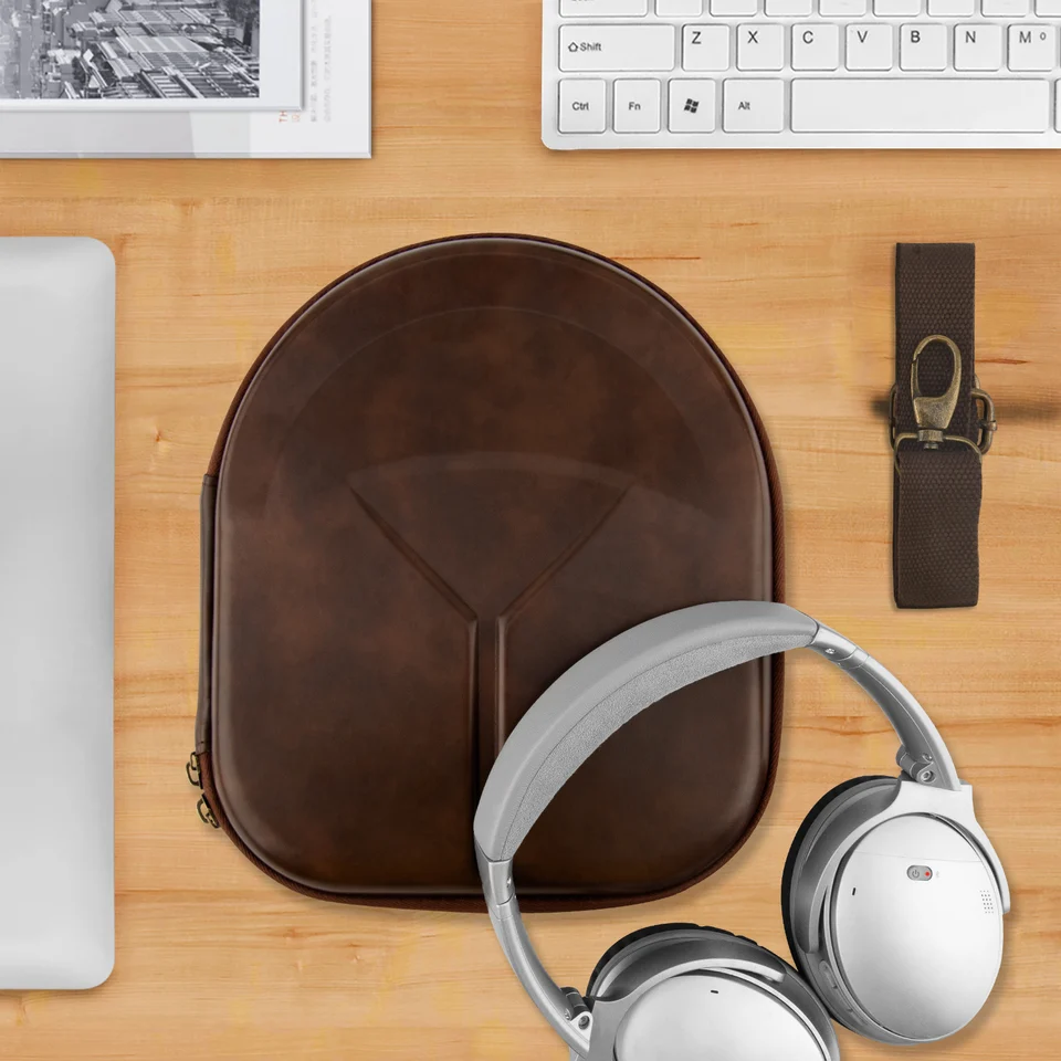 Geekria Headphone Case for Bose QC Ultra, QC45, QC 35II Headsets
