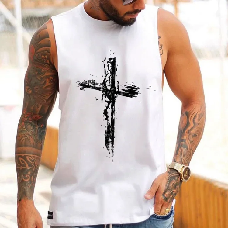 Summer New Stretch Men's Vest