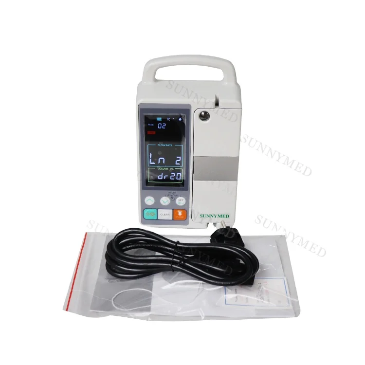 

Sy-G076-2 Digital 4.3 inch color LCD Infusion Pump Medical Supply Infusion Pump for Sale