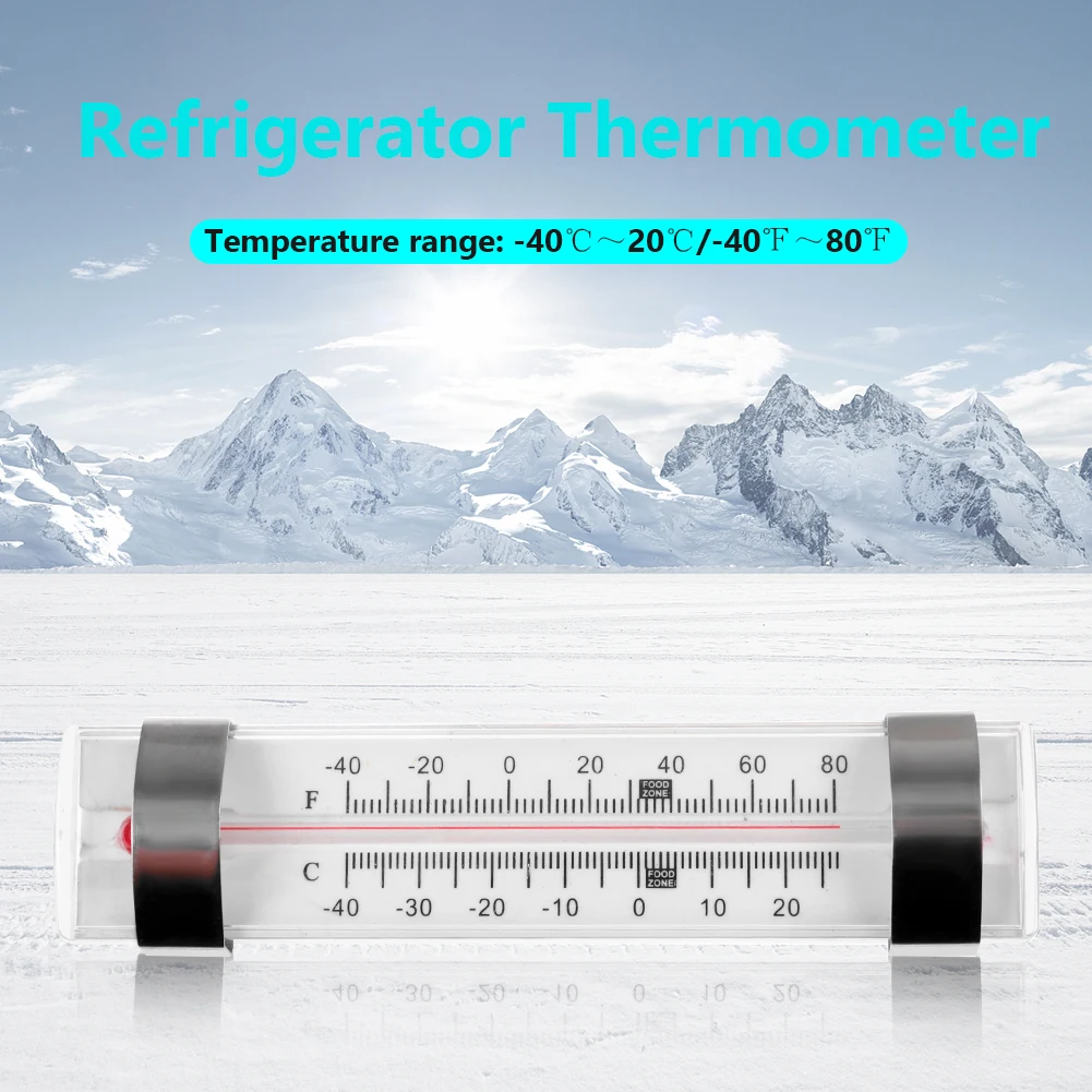 Taylor 5925N Fridge/Freezer Thermometer 2-Pack