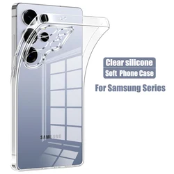 Transparent Silicone Soft Phone Case - Durable Protective Back Cover - A06S