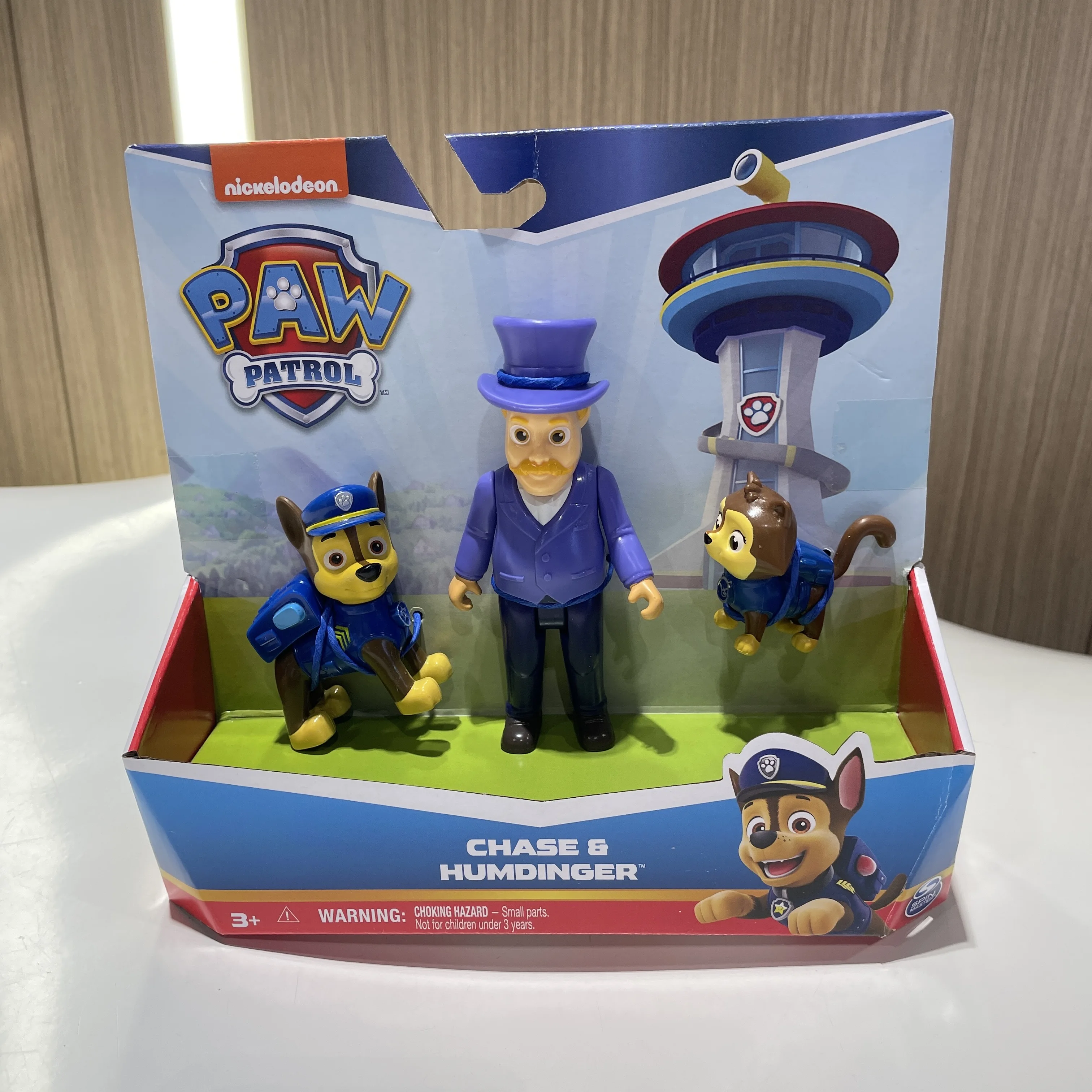 100% genuino Paw Patrol capitán turbo Mayor Goodway Chickaletta Humdinger Danny Yumi conjunto de figuras de acción niños
