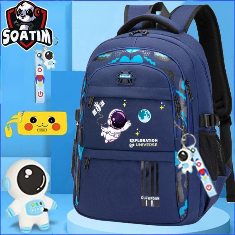 Kids backpack children School Bags For Boys orthopedic school Backpack Waterproof Primary Schoolbag book bag mochila infantil 1