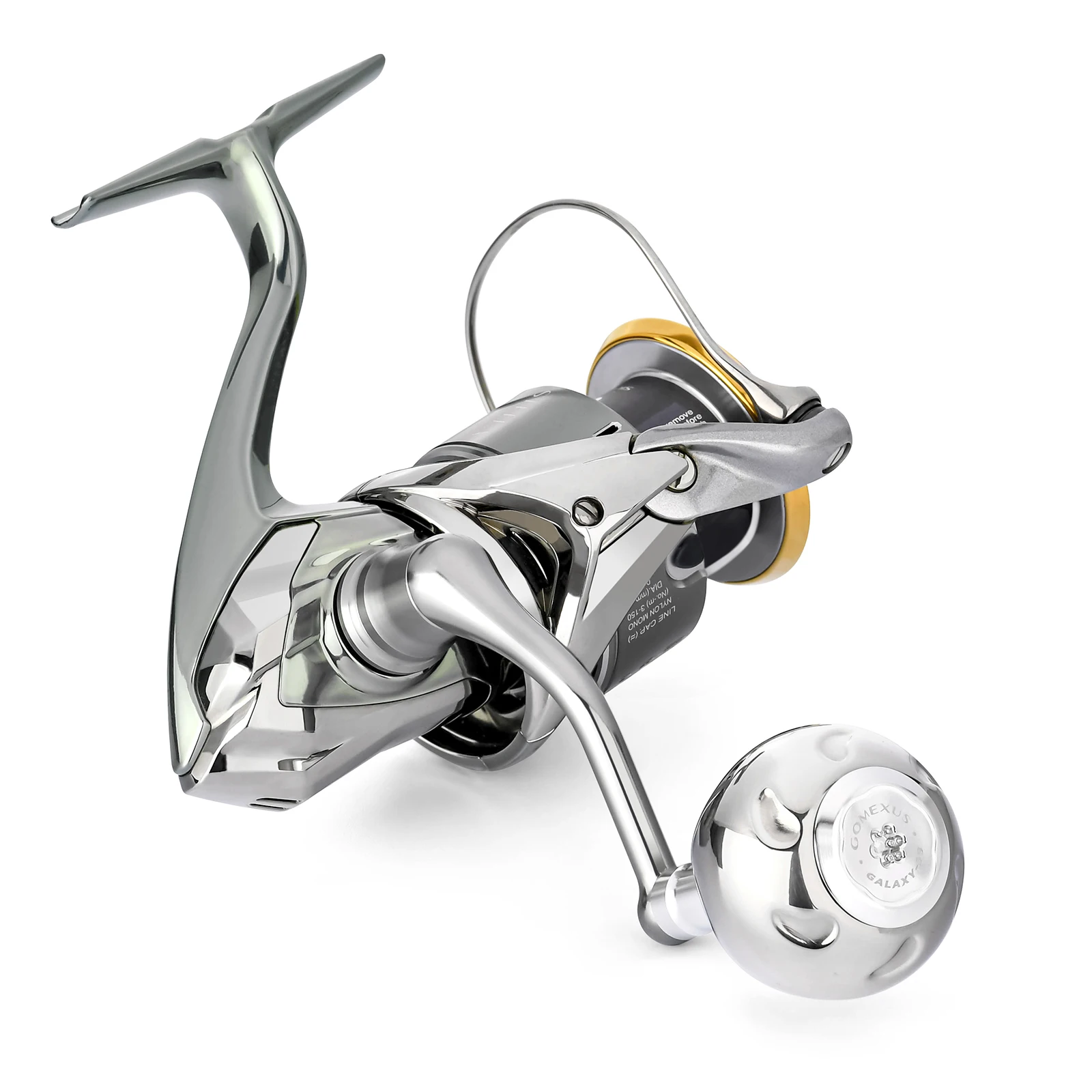 Bouton Gomexus Noir Fumé 30 Mm - Pour Moulinets Shimano A Et Daiwa S