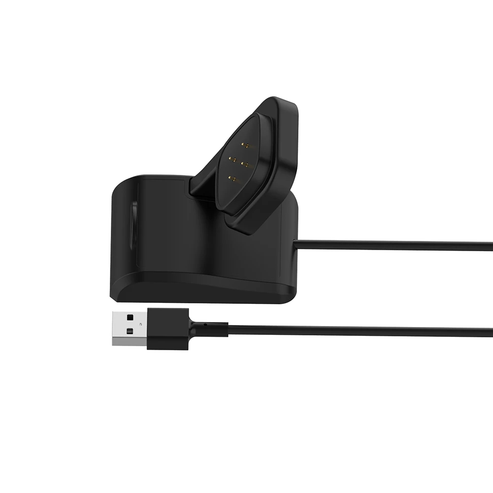 Fitbit Versa 4 3 2 용 무선 수직 충전기/Sense USB 충전 도킹 스테이션, 시계 전원 어댑터 Cahrging 액세서리