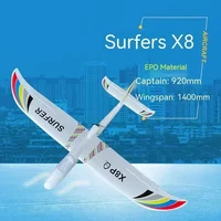 1.4m Sky Surfer X8 Glider Novice Beginner Fixed Wing Epo Detachable  Prevention Rc Plane Fpv Gift Toy Self-Assembly 2