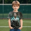 Fashion Cristiano Ronaldo Football Star 3D Printing Summer T-shirt for a Boy Toy Story Alien Miniso Store Stich Top Shirts Scope 6