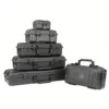 Water-repellent Hard Carry Tool Case Bag Organizer Storage Box,Camera Sealed Shockproof Safety Instrument Toolbox With Sponge 2