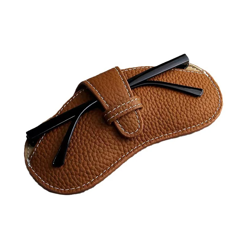 Glasses Storage Bag PU Leather Portable