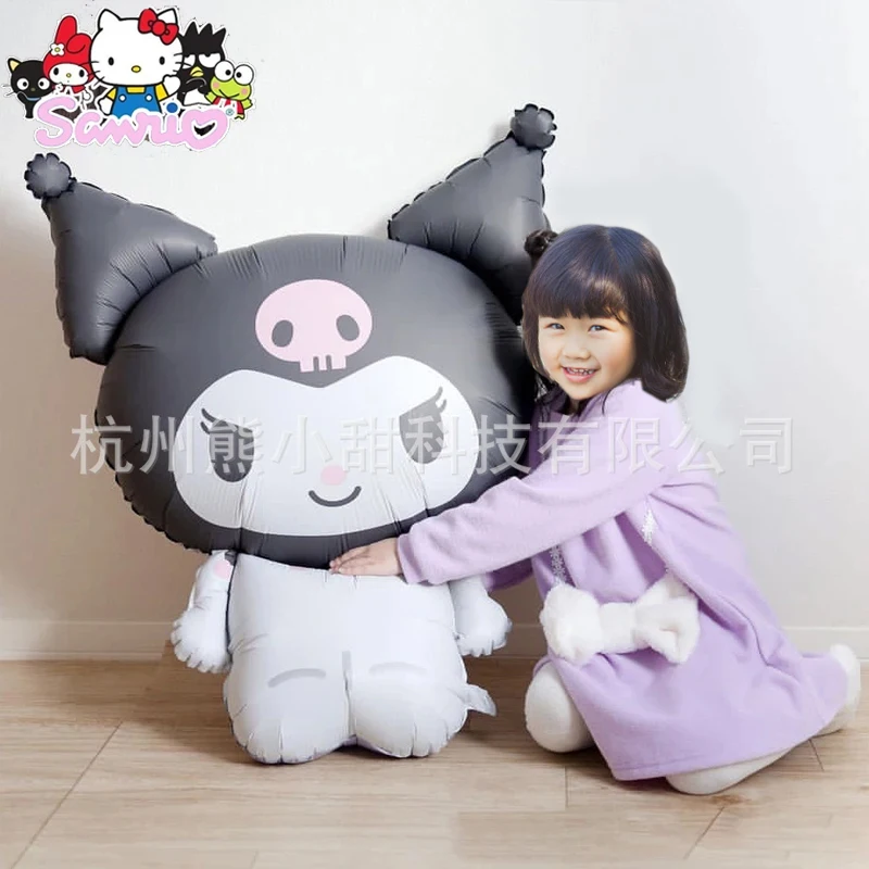 

Sanrio Balloons Kuromi Decoration Melody Big Doll Birthday Party Floating Balloons Beautiful Props for Cartoon Photography