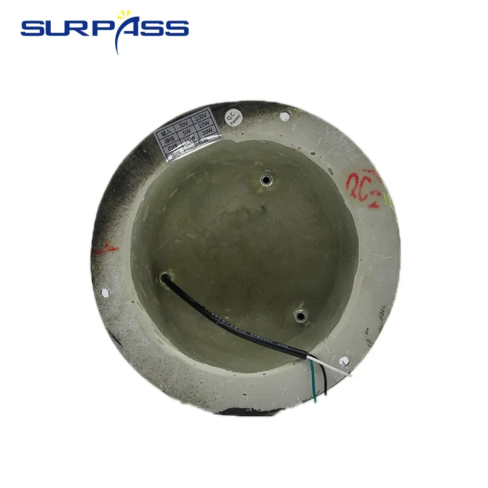 garden speaker Waterproof 20W Fiber-glass 100V/70V Music Speakers Audio Sound System for Garden Deck Yard Swimming pool speaker 6