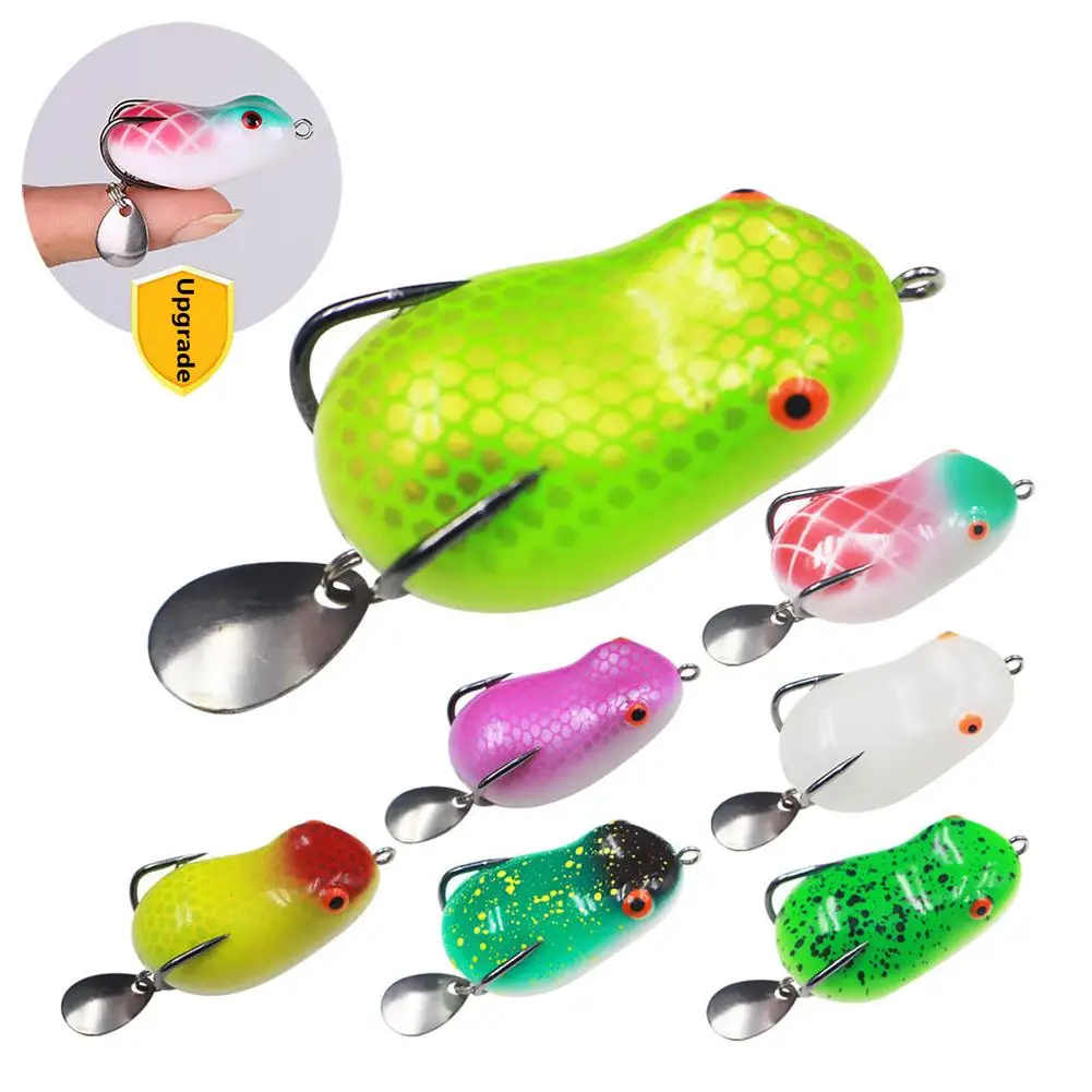 Frog Fishing Lure 4cm/5cm Floating Bionic Rabbit shaped Frog Bait With