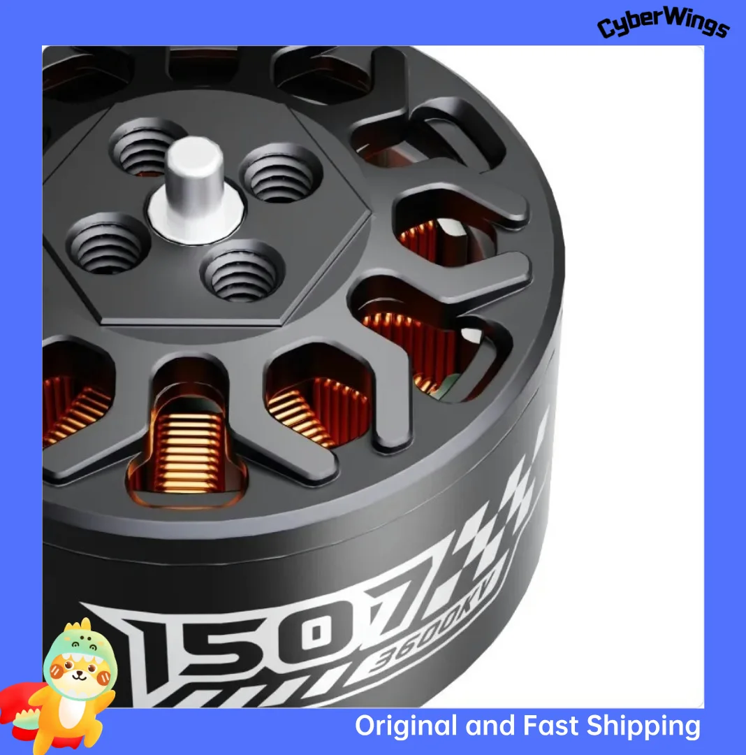 SpeedyBee 1507-3600KV Brushless Motor for SpeedyBee Master3X and other 3-3.6-inch FPV Racing Freestyle Quadcopters thumbnail 6