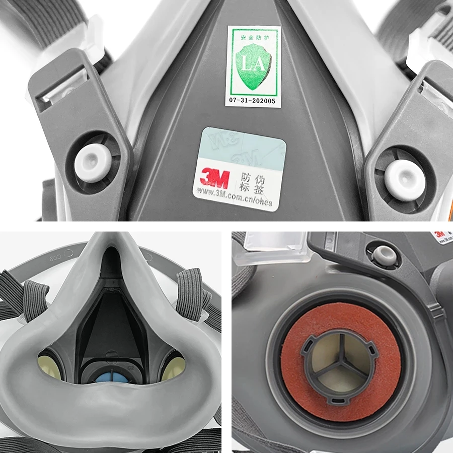 Masque 3M 6200/6100 Demi-masque Réutilisable Taille M/S
