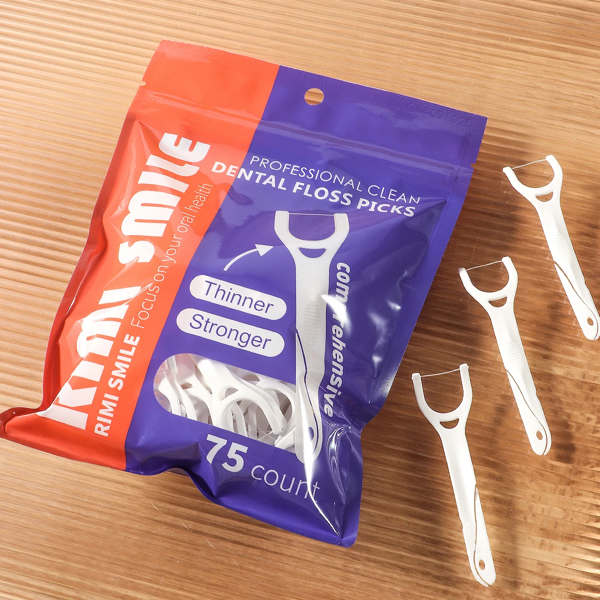 75pcs Y-Shaped Dental Floss Oral Care Stick Tools for Removing Food Residue dental floss stick dental floss dental floss sticks dental cleaning tools