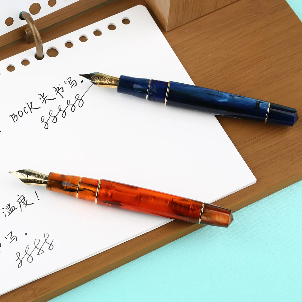 Bock Nib Moonman M800 Bock 3846 Moonman M800 Fountain Pen In