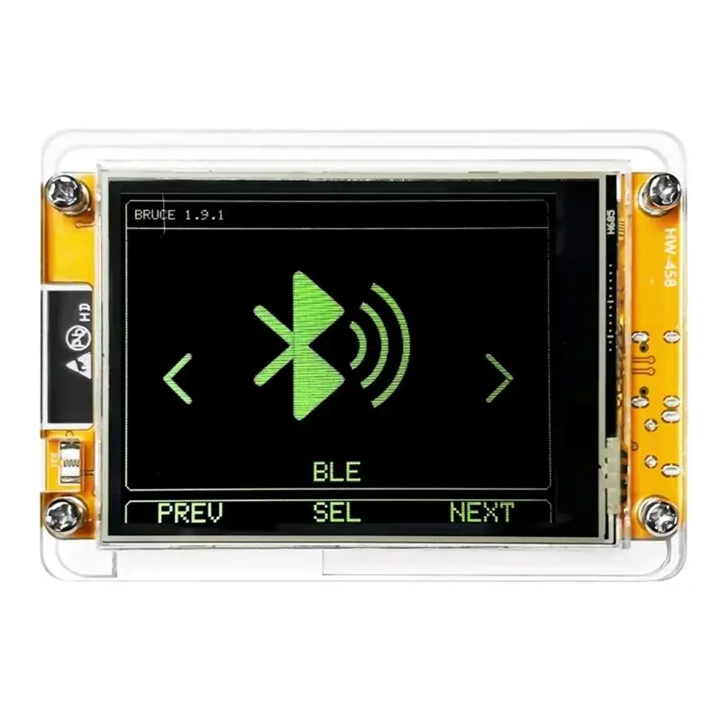 【프로모션】ESP32 Bruce CYD 2432S028 무선 네트워크 도구 Wi-Fi 블루투스 지원 보안 및 신뢰할 수 있는 기능