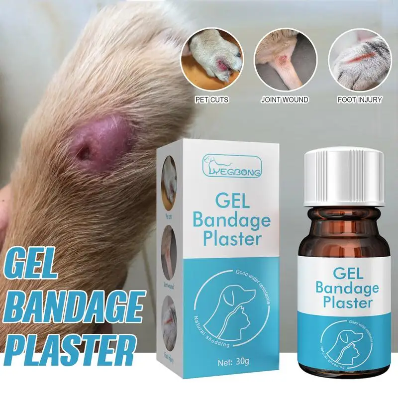 Dog Liquid Bandage Liquid Stitches For Wounds Recovery Liquid Bandage Pet  Wound Care For Home Cats Dogs Puppies Kitties