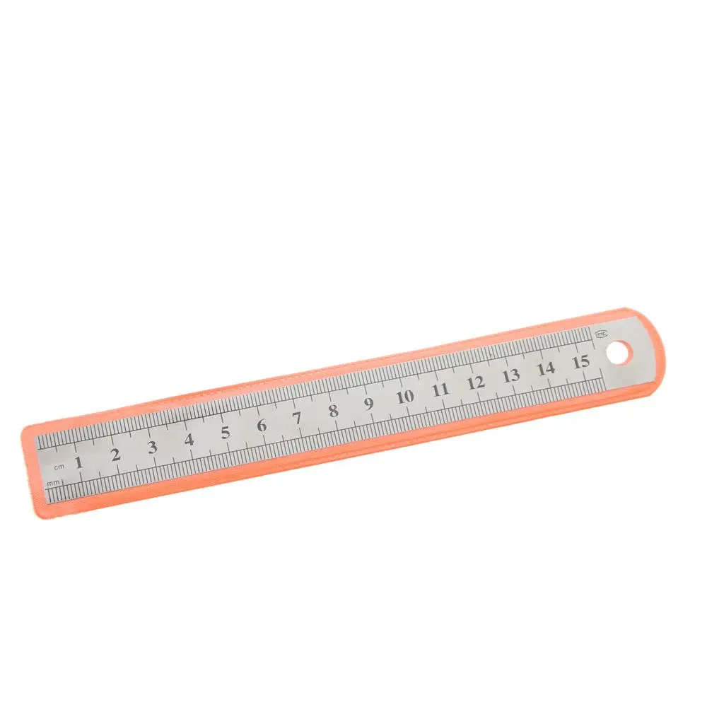 

15cm Precision Office Accessories Double Sided Measuring Tool Stationery Straight Ruler Drafting Supplies