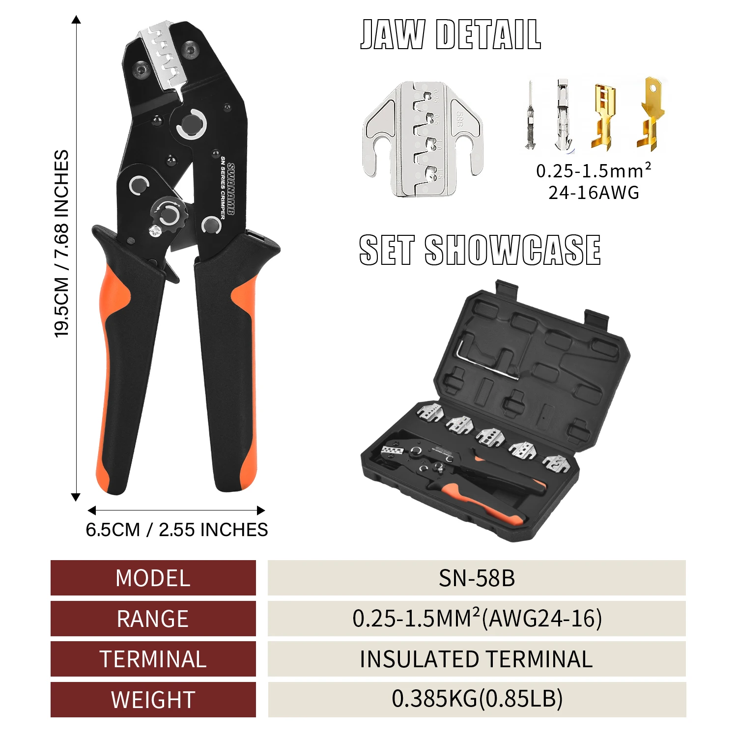 Coffre à outils SN TOOLBOX noir - 35,19€