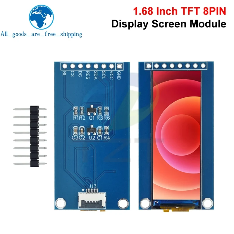 GERUI 3pcs 1,77 Zoll/1,8 Zoll für TFT LCD Display Modul 128x160 High- Definition mit IPS Farbbildschirm 2,7V – 3,3V kompatibel mit Arduino und Raspberry Pi inklusive