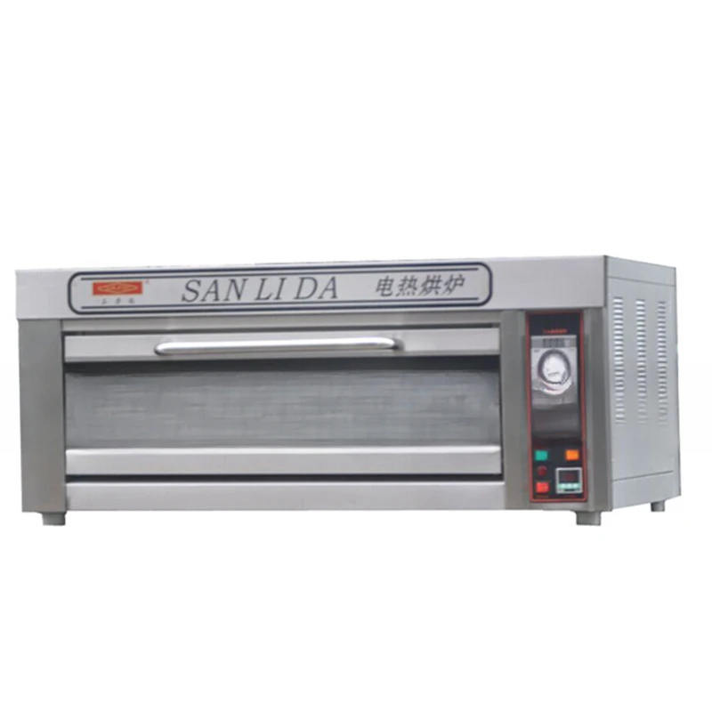 

Commercial Oven One Layer Two Plates Large Capacity Electric Pizza Bread Cake Bakery Equipment