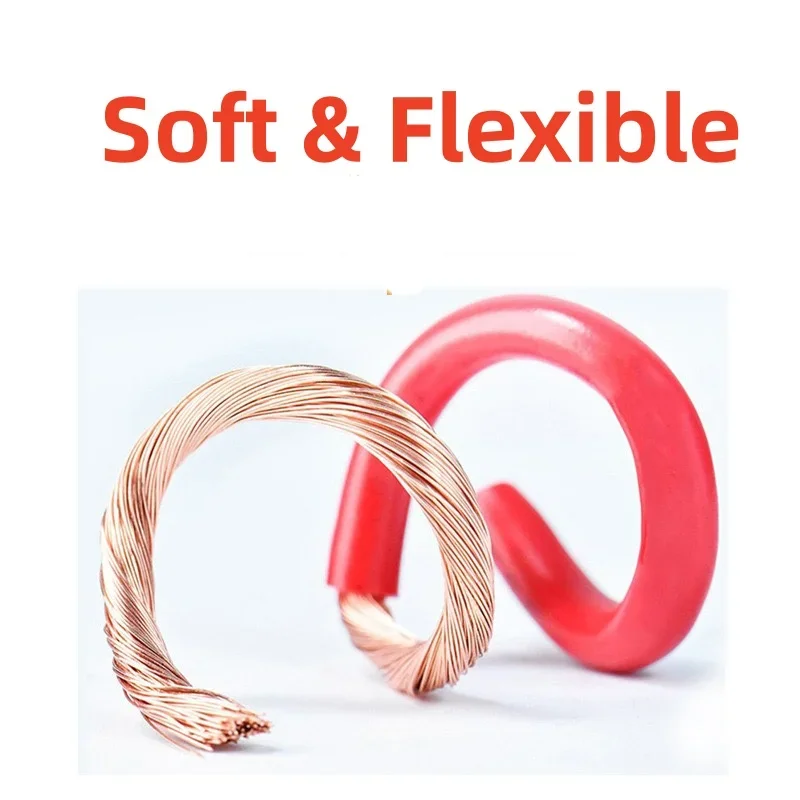 Electronic wire cable Single core PVC sheathed flexible wire RV0.3/0.5/0.75/1.0/1.5/2.5/4MM 22 20 13 11 9 5 3AWG signal extension cable